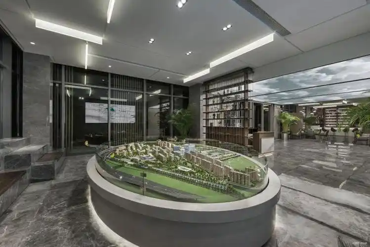 绿城杨柳郡售楼处说明