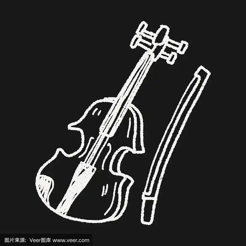 小提琴涂鸦