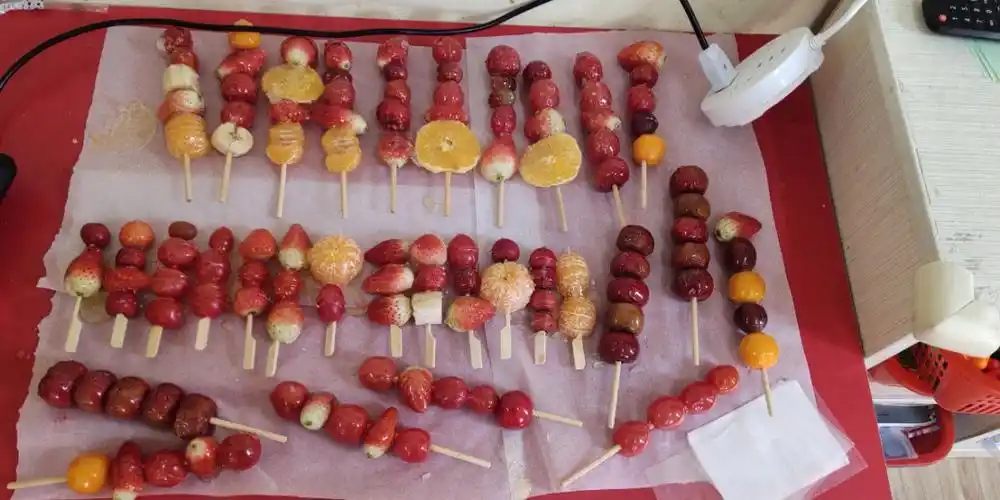 自制冰糖葫芦陪孩子们开心的一天喔