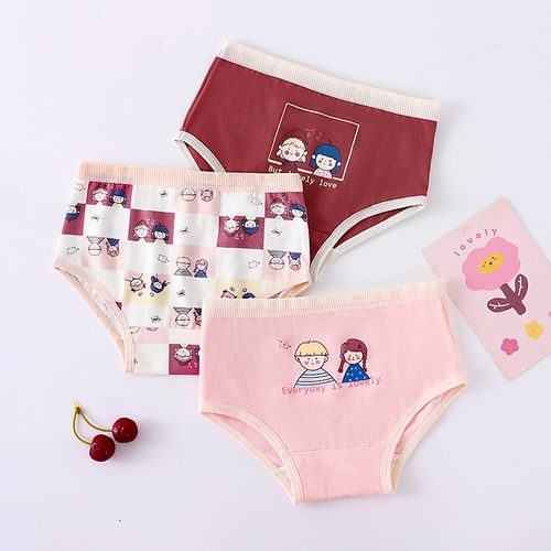 女童小学生纯棉三角内裤