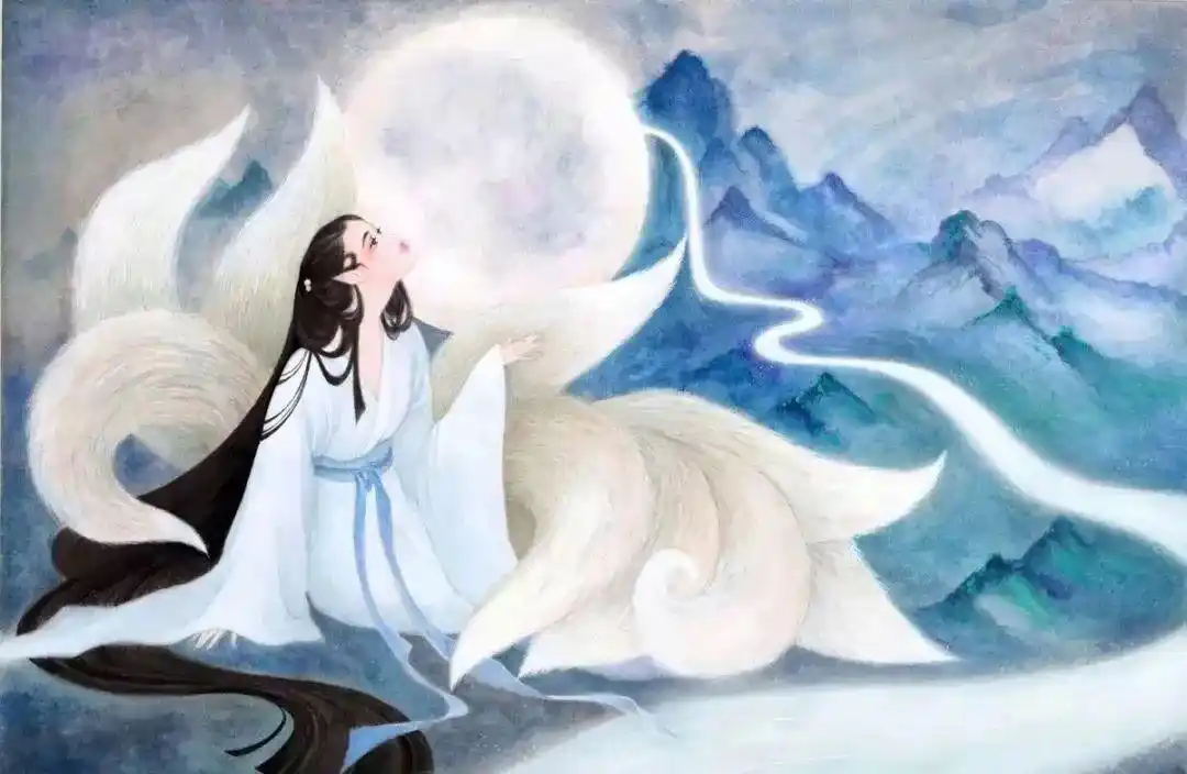 九尾狐壁纸|原来那只狐狸,一直没能等到它要等的那位姑娘