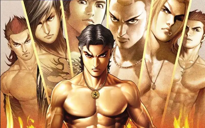 古惑仔漫画:一南带六个古二代