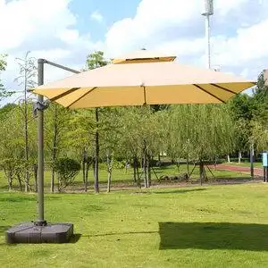 罗马伞户外遮阳伞庭院太阳伞别墅花园室外大伞露台摆摊岗亭香蕉伞