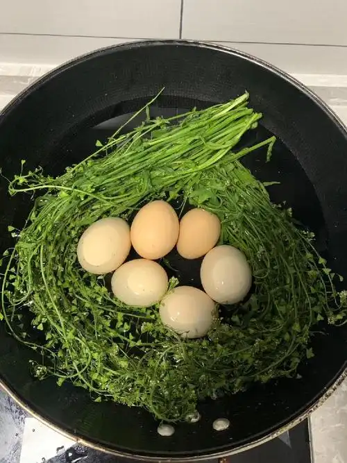 三月三荠菜花煮鸡蛋