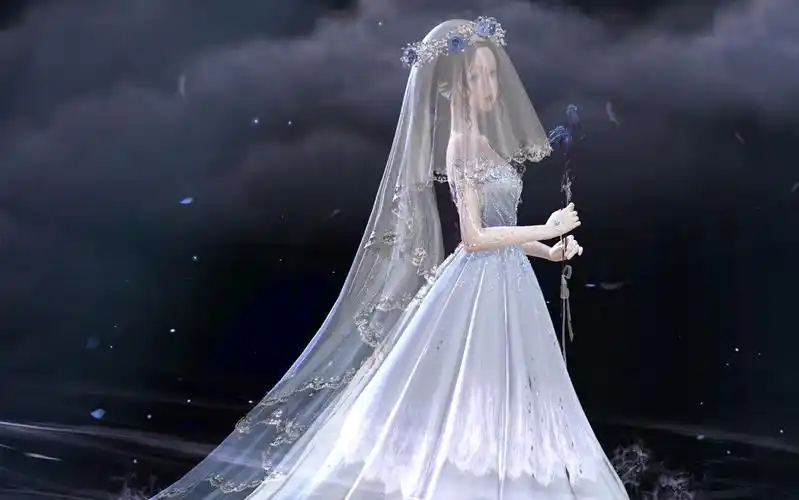 闪耀暖暖叠纸的婚纱系列真的太美了