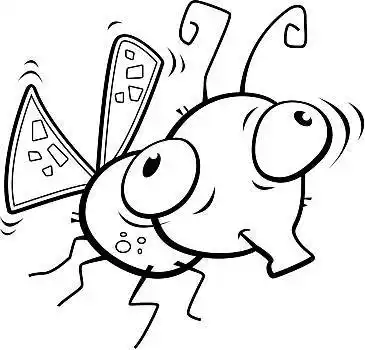 漂亮插画,可爱,蜻蜓小,蚂蚁,病媒昆虫,黄蜂,吃,葡萄昆虫,病媒,飞虫