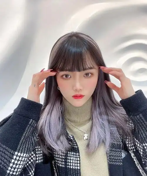 2022流行新趋势"发带染"|发带|染发|挂耳_新浪新闻