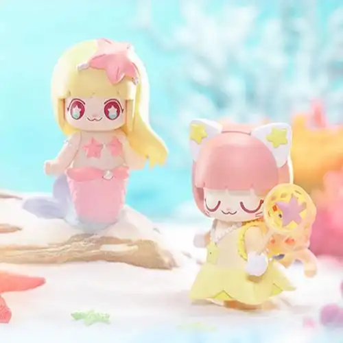 kimmymiki盲盒海洋海底探险系列少女一套全套潮玩盲盒