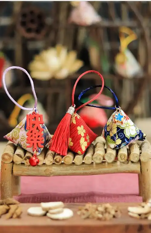 端午节香囊和风香囊diy材料香包三角香包空袋