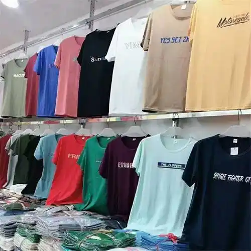 江西景德镇乐平批发衣服2到5元肥佬大码半截袖打底衫简约学生半袖打底