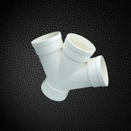 山西pvc斜四通厂家,45度斜四通50 110,家装建材管件批发