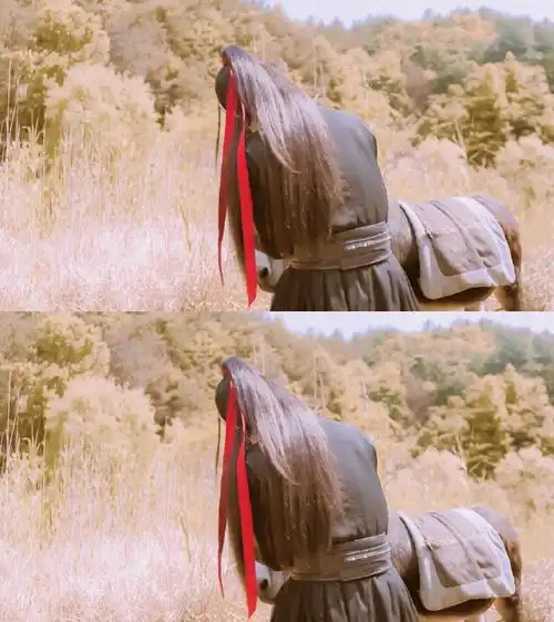 红发带就像他的灵魂一样飘进了多少人心里.他哭你哭,他笑你笑,他笑你