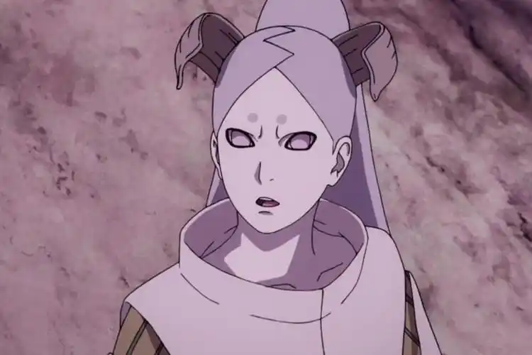 在漫画中,因为桃式是在博人体内的,所以佐助并没