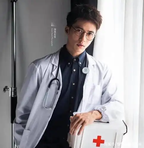 极品帅哥cos禁欲系肌肉医生,突然想打针了