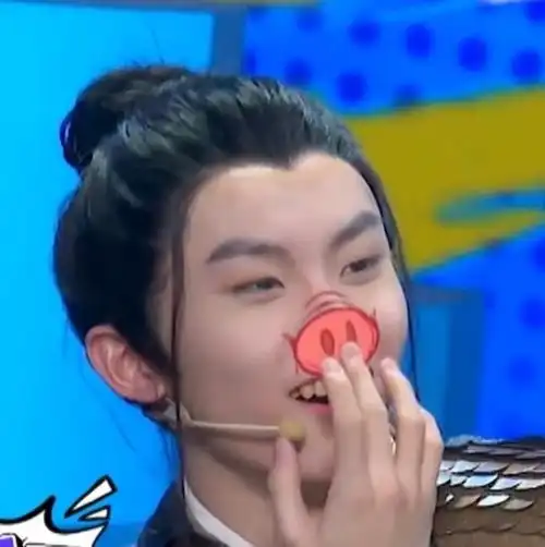 时代少年团表情包李飞为了镶钻拖鞋不给小孩报表情管理课