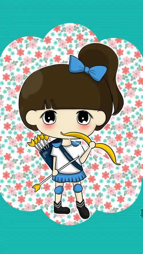 可爱十二星座高清iphone5手机壁纸