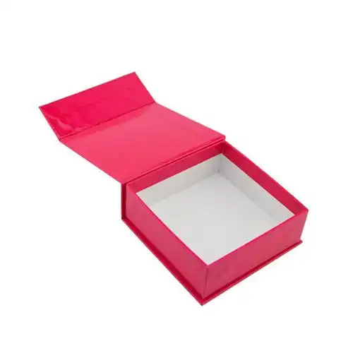 红色方形书本翻盖礼盒饰品盒纪念品翻盖盒礼品盒情人节生日礼物盒