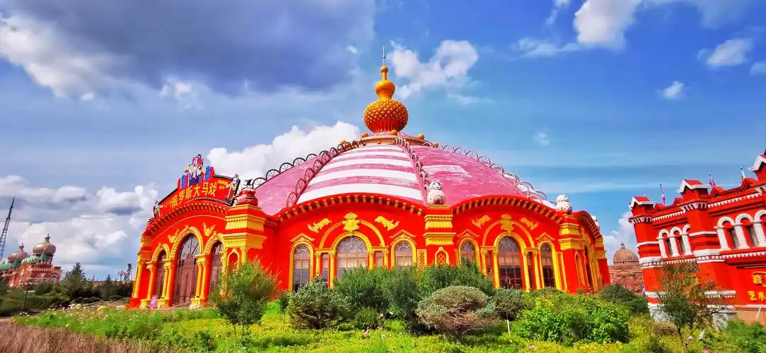 满洲里套娃广场景区美景【手机版】