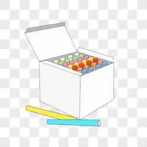 粉笔盒素材图片