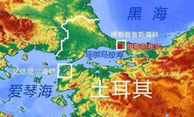马尔马拉海景色.