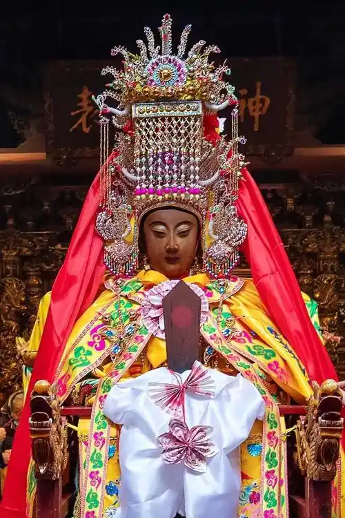 这就是莆田妈祖金身巡安布福