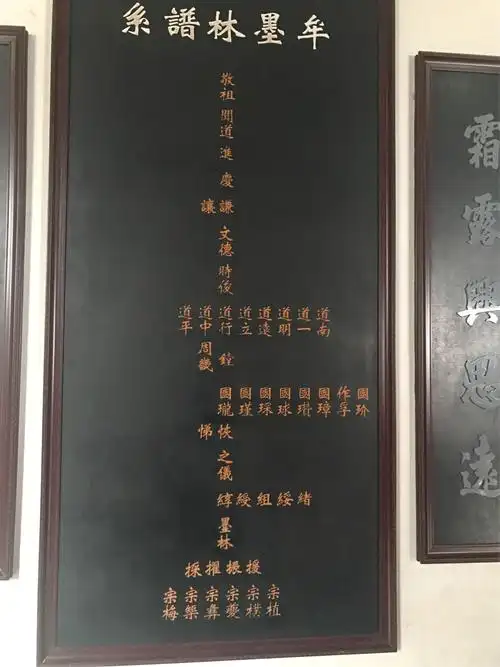 牟氏家族的族谱