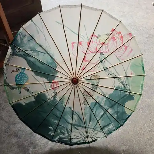 防雨油纸伞工艺伞纸伞舞台汉服伞道具刷桐油 湖南特产红油伞-阿里巴巴