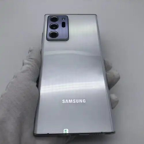 官方质检99成新 5g全网通 12g/256g 国行 初露白 三星 note20 ultra