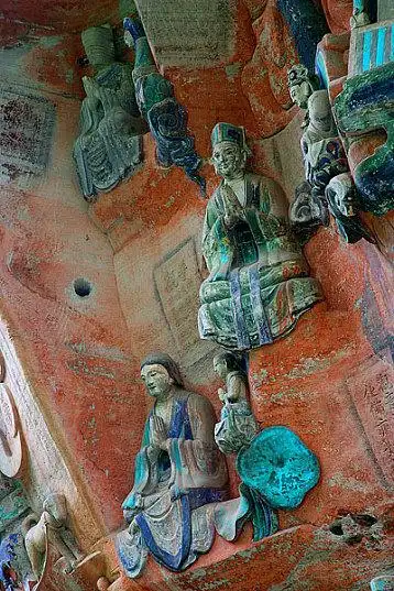 丈六金身观众佛像