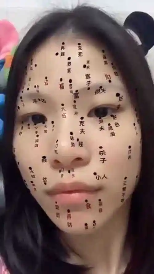 终于找到点痣图了,来看看你脸上的痣吧