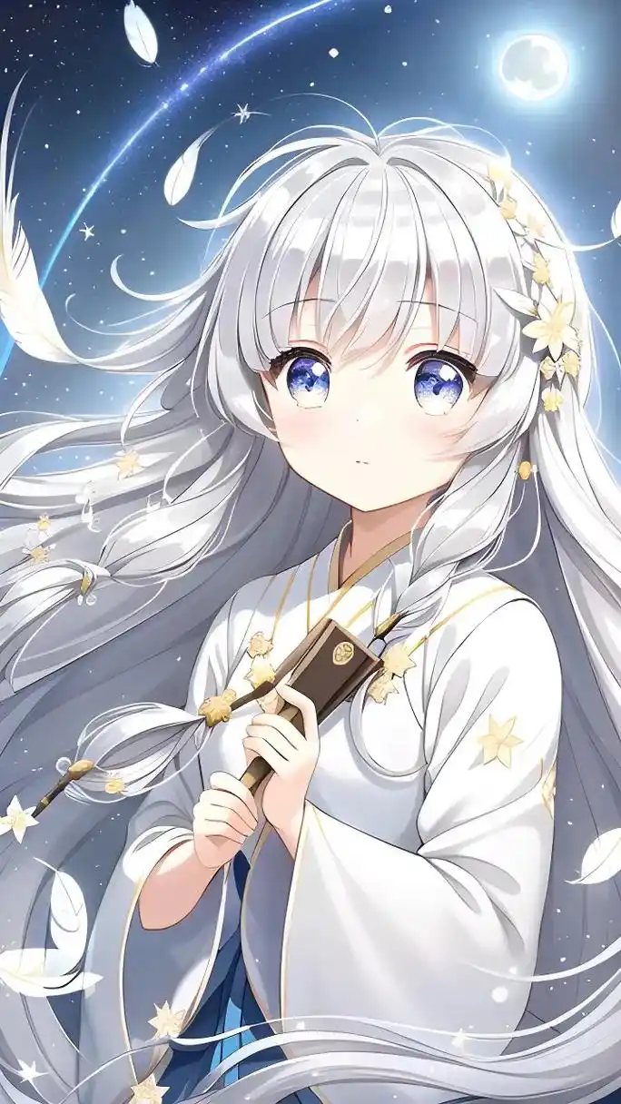 二次元国风可爱小萝莉壁纸.早安,分享一个小可爱#动漫壁纸 # - 抖音