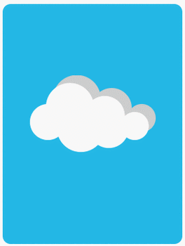 beforecss旋转非常牛x的纯css实现动态天气预报