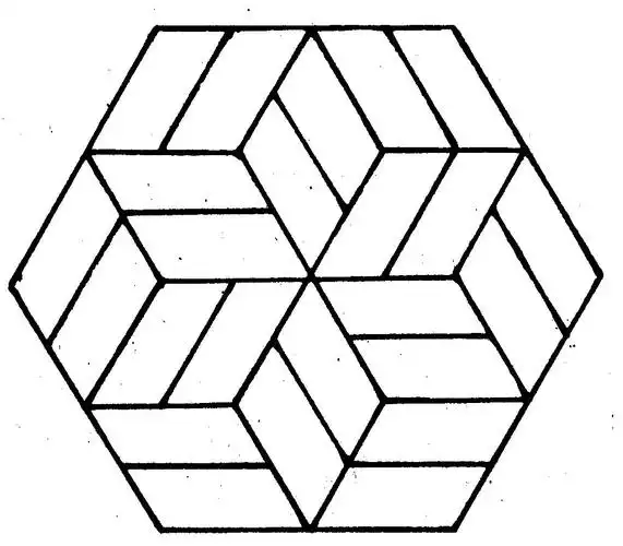 平行四边形墙地面装饰板