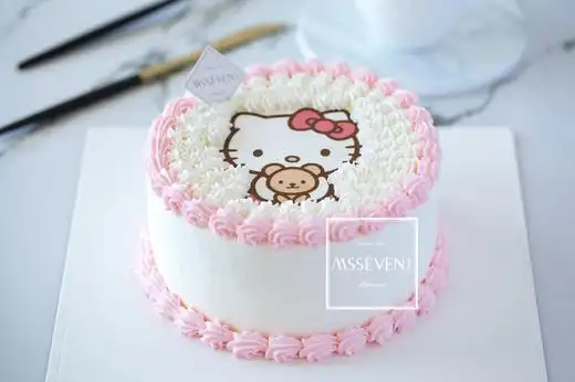 kitty--糯米纸打印蛋糕