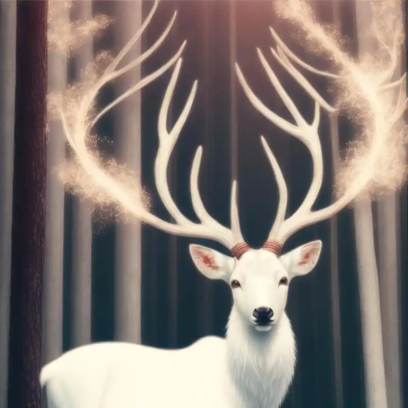 我是你的白鹿,永远都在你身边.#ai共创计划