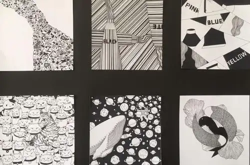 云南艺术学院文华学院美术与设计学院2019级《平面色彩构成》优秀作品