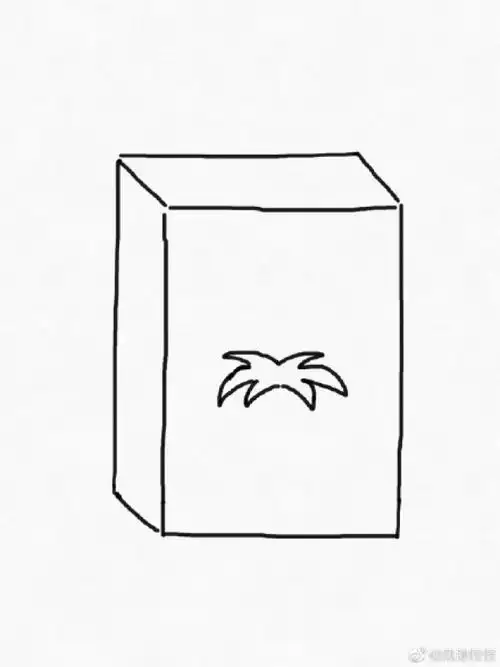 旺旺牛奶简笔画画法手绘教程图片旺旺盒装牛奶的简笔画怎么画