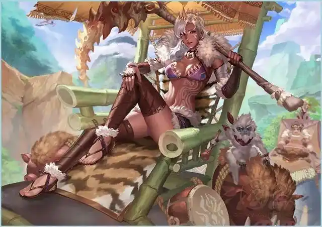 三国杀:尺度最大的原画竟是他!画师没点副业我是不信的!