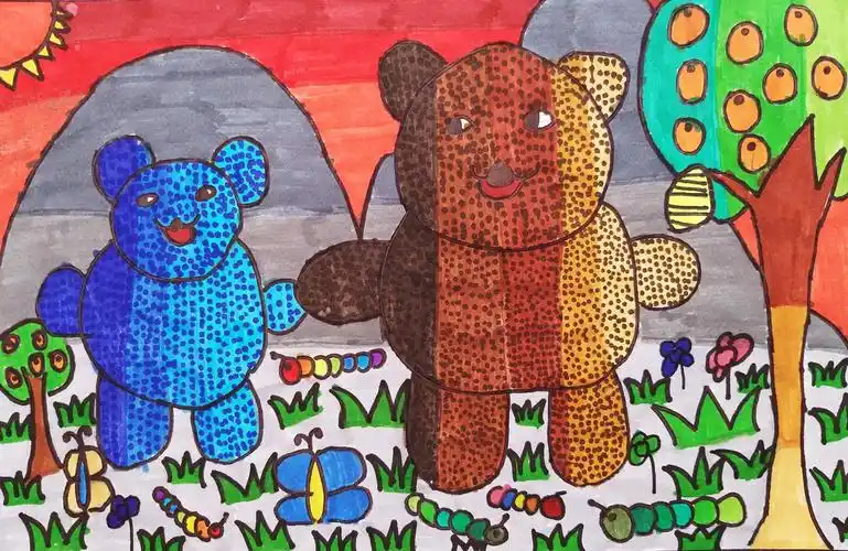 亚奇美术学校2019年暑期少儿初级班学生习作展