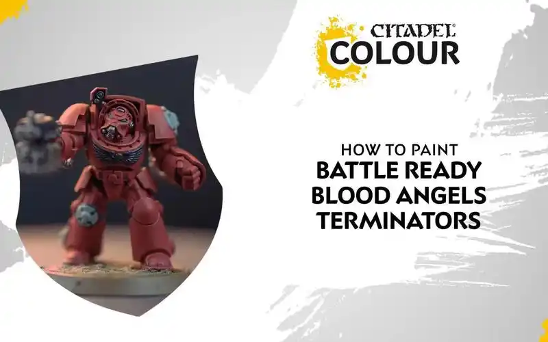 战锤涂装 | 圣血天使 战备级 终结者