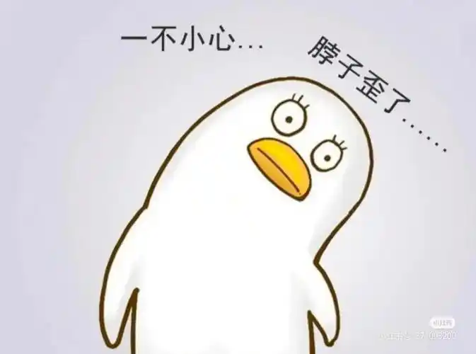 腰疼还没好利索又落枕一不小心脖子又歪了看来我这个月是不顺利到底真