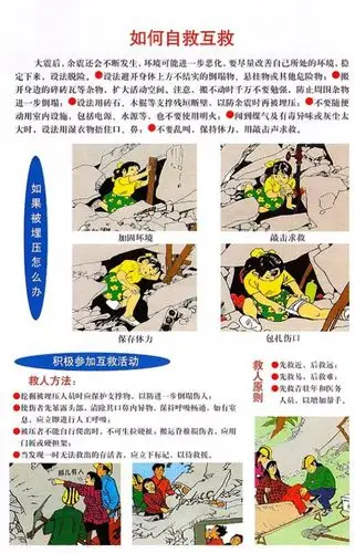 地震中如何自救互救?