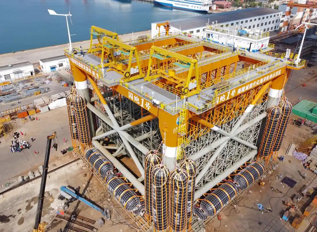 山东烟台:深远海智能化海珍品养殖网箱交付(2)