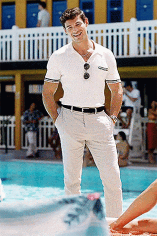 他的胸毛有点可怕