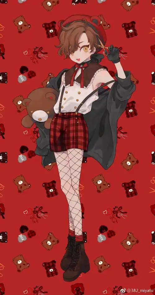 微博@382_miyatu #立绘#人设#素材