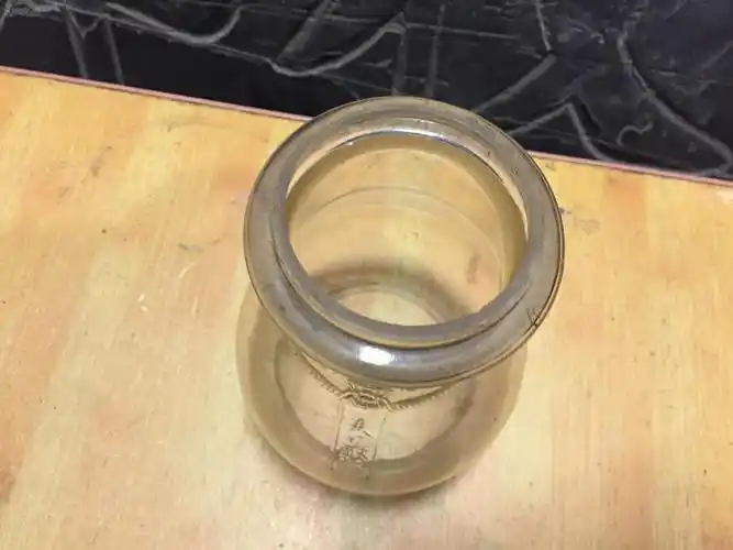 民国时期外国进口的老玻璃灯罩,美最时,包老完整