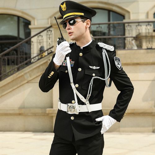 保安制服春秋礼宾服酒店物业工装形象岗门卫安保高端保安服套装男