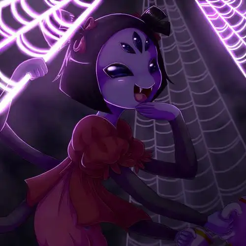 undertale传说之下精美人物图包muffet篇