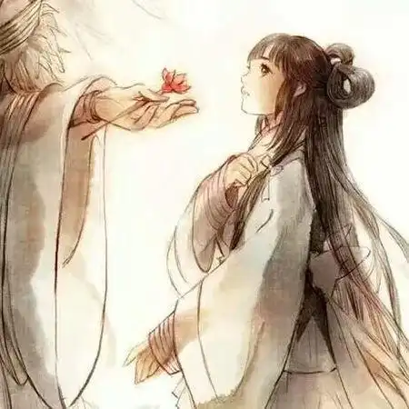 女师父男徒弟头像集_头像_素材_头像师徒头像一男一女动漫高清图片