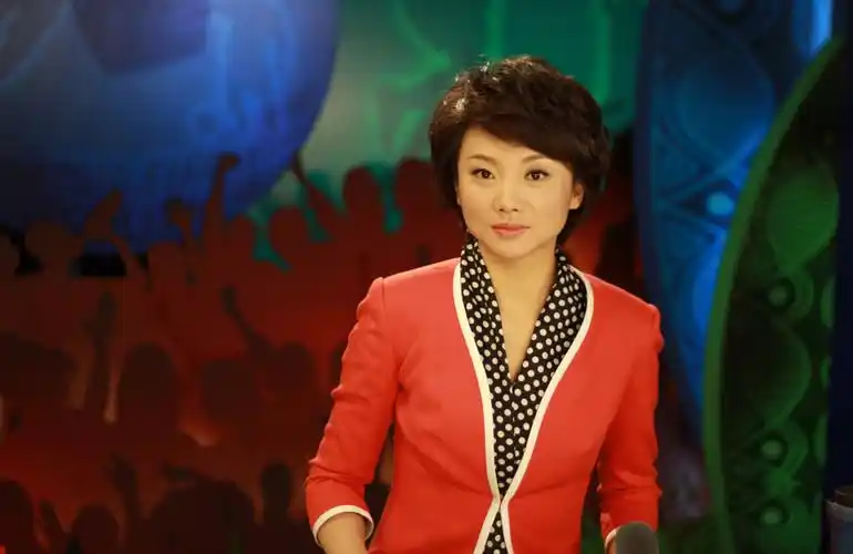 梁毅苗图片 央视主持人梁毅苗图片